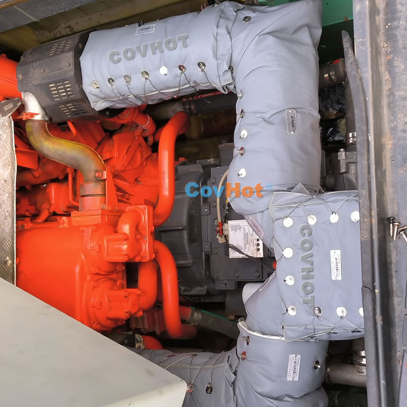 排氣系統隔熱防護罩,防火耐高溫,火車輪船大型機械車輛適用